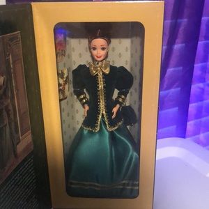 Yuletide Romance Barbie with red hair